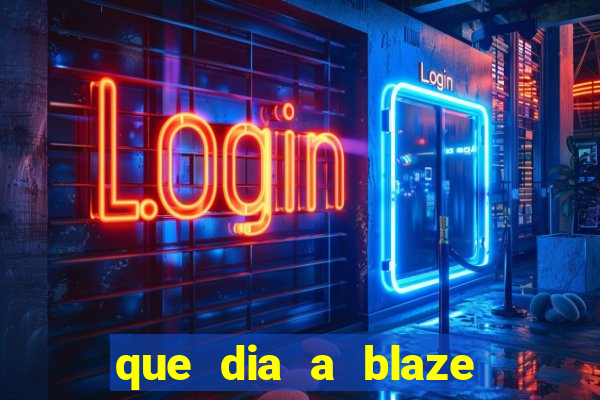 que dia a blaze paga o cashback